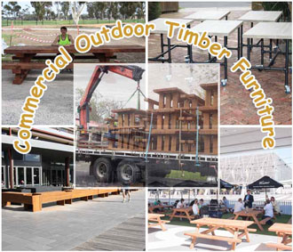 Commercial Outdoor Timber Furniture